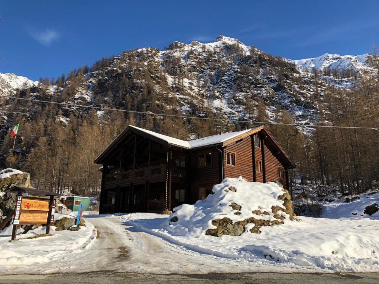 Chalet Rosa Dei Monti Piamprato Bagian luar foto